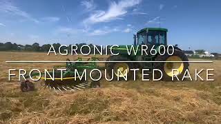 Agronic WR600 Frontmounted Rake  Now available at Lancaster Parts amp Equipment [upl. by Branscum594]