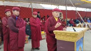 Foundation Stone laying ceremony of Druk Padma Karpo School in Nubra [upl. by Sirovaj]