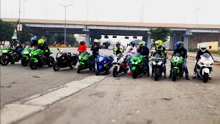 Bangalore superbikes near airport toll automobile travel fun speed bmws1000rr zx10r hayabusa [upl. by Wight415]