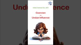 Coercion vs Undue Influence [upl. by Krahling296]