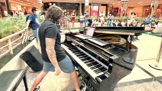 Have You Ever Seen The Rain Creedence Clearwater Revival Piano Shopping Mall [upl. by Gnuhn]