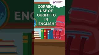 English Grammar How to Use Ought To Correctly easypeasyenglish [upl. by Locin721]