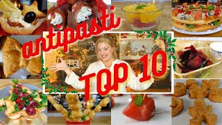 🎄10 antipasti a BUFFET per NATALE e CAPODANNO menu completo Dpiù🎄 [upl. by Darrelle61]