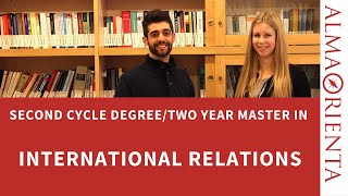 Second Cycle DegreeTwo year Master in International Relations [upl. by Ecad179]