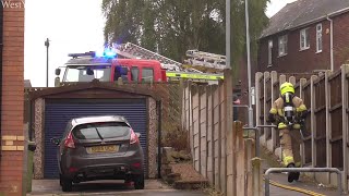 South Kirkby and Pontefract on scene of an Incident  West Yorkshire Fire amp Rescue [upl. by Savart984]