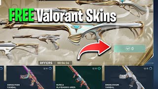 TUTO Comment avoir des skins GRATUITEMENT sur valorant legit [upl. by Menken]