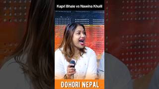 Nawina khuili vs kapri bhale  dohori battle  live dohori [upl. by Dorthea]