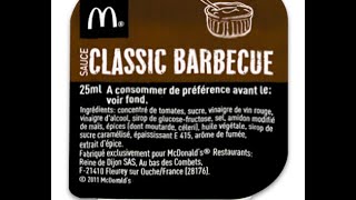 Recette de la sauce barbecue Mc Donalds [upl. by Towrey]