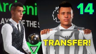 24 YILLIK SÖZLEŞME ARDENINHO TRANSFER OLDU  FC 25 ARDEN OYUNCU KARİYERİ 14 [upl. by Adias526]