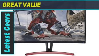 Acer ED273UR Pbidpx 27inch Curved WQHD Monitor Review [upl. by Clayson851]