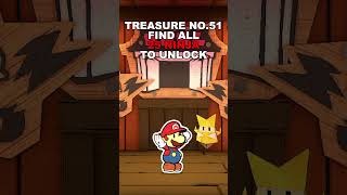 PAPER MARIO ORIGAMI KING TREASURE 51 NINJA ATTRACTION [upl. by Eellehs]