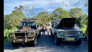 LANDROVER PERENTIE 110 TEST DRIVE  Dangar Stus truck [upl. by Lokcin176]