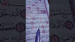 سورة الأعلى الشيخ احمد العجمي القرآنالكريم [upl. by Yuh]