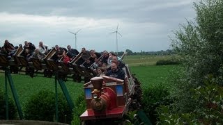 Achterbahn Onride Kernies Wunderland Kalker Germany [upl. by Auqinimod694]