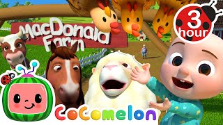 Farmhouse Animal Rock Bingo Song  More  Cocomelon  Nursery Rhymes  Kids Songs  3 Hours [upl. by Pierce]