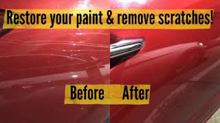 Carfidant Scratch and Swirl Remover  Ultimate Car Scratch Remover  Polish amp Paint Restorer [upl. by Shell]