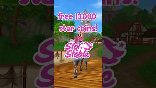 FREE 10000 STAR COINS CODE WINNER 🌟 starstable shorts gaming [upl. by Amalea]