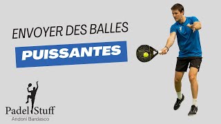 Comment donner de la puissance à ses coups de padel [upl. by Todd]