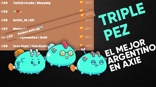 POLACO TRIPLE PEZ  EL MEJOR ARGENTINO  Axie Infinity [upl. by Los]