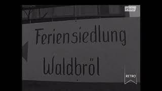 Historischer TV Beitrag von 1962 über Waldbröl im Oberbergischen Kreis [upl. by Haisi]