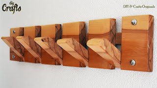 DIY Folding Coat Rack [upl. by Bindman552]