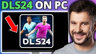 How To Download DLS 24 on PC  Dream League Soccer 24 [upl. by Annhej481]