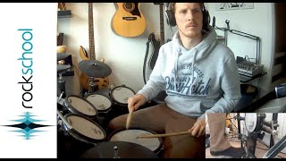 Relegation Riddim Rockschool Grade 2 Drums [upl. by Beora481]