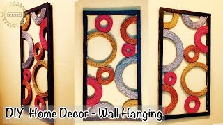 Diy Unique Wall Hanging  Wall Hanging Craft Ideas  diy wall decor  Wall hanging ideas [upl. by Manno288]