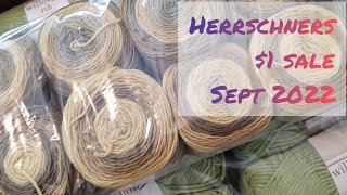 Herrschners 1 yarn sale  part 2 [upl. by Aubrie]