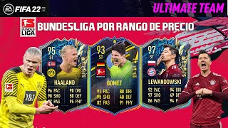 MEJORES JUGADORES BUNDESLIGA POR RANGO DE PRECIO FIFA 22 ACTUALIZADO CON TOTS [upl. by Leffert]