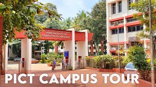 PICT CAMPUS TOUR  Pune Institute Computer Technology  PICT PUNE [upl. by Ahsen211]