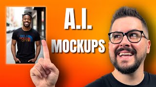 How To Make REALISTIC AI TShirt Mockups In Minutes [upl. by Laurianne]