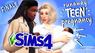 Olivia FINALLY got everything she ever wanted  Sims 4 Pregnant Teen Runaway Challenge FINALE [upl. by Inittirb]