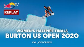 Womens Halfpipe Finals  Burton US Open 2020  FULL REPLAY [upl. by Yate329]