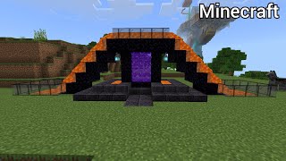 How To Build Better Nether Portal in Minecraft Step by Step [upl. by Uliram]