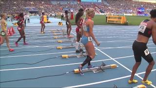 Final 100m vallas femenino Atletismo Cto del Mundo Moscú 2013 [upl. by Eislrahc]