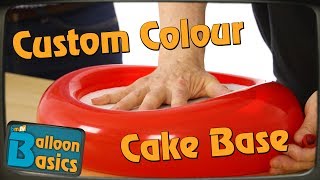 Create a Quick and Easy Balloon Base  Balloon Basics 22 [upl. by Apur809]