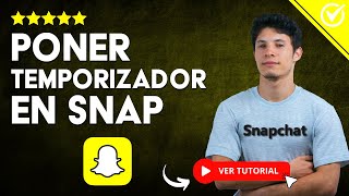 ¿Cómo PONER TEMPORIZADOR en Snap  ⏱ Aprende a Poner el Temporizador en Snapchat ⏱ [upl. by Krasner687]