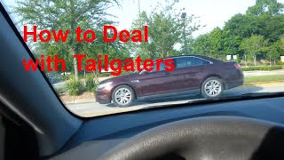 How to deal with tailgaters [upl. by Melborn]