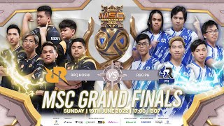 Tagalog  MSC Grand Finals  MLBB Southeast Asia Cup 2022 [upl. by Egdirdle]