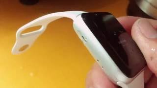 See Apple Watch Series 2 Pushes Water Out of the Speaker Vent in Slow Motion It works [upl. by Frazier]