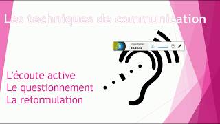 Les techniques de communication [upl. by Ajuna]