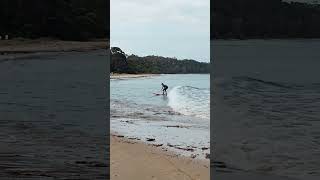 Surfing at pt Leo Mornington Peninsula Victoria [upl. by Inanuah]