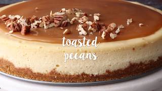 Pecan Pie Cheesecake Recipe Video [upl. by Odom235]