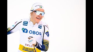 Sprint finaler klassisk teknikk kvinner  Falun 8 februar 2020 [upl. by Ahsimed]