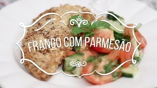 PEITO DE FRANGO ASSADO COM PARMESÃO E SALADA REFRESCANTE  Naná te ensina 10  Cozinha [upl. by Nuy]