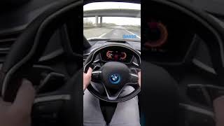 BMW I8 Top Speed in AUTOBAHN by AutoTopnl  I8 ACCELERATION and Sound [upl. by Stephanie]