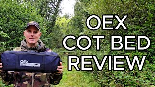 OEX Ultralite Cot Bed Review  The Ultimate Lightweight Camping Bed [upl. by Johnna]