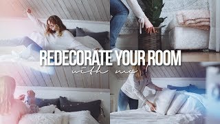 REDECORATE YOUR ROOM 2018  how to have an aesthetic room [upl. by Osrock]