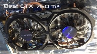 Gigabyte GTX 750 Ti Windforce Unboxing [upl. by Eilyab]